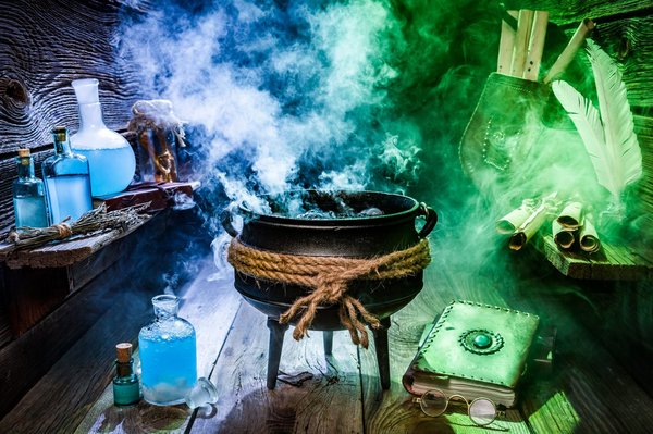 Chaudron sorcière : un accessoire attrayant