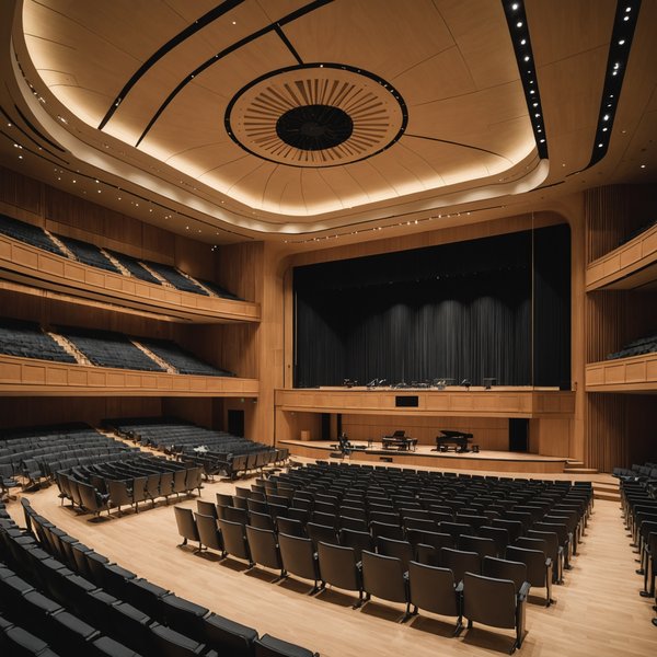 Comment la physique acoustique est-elle appliquée dans la conception des salles de concert?